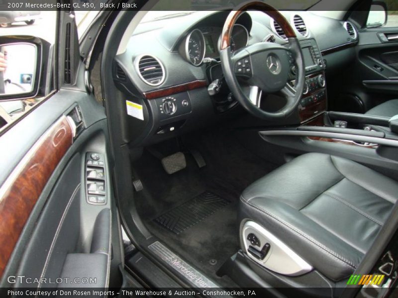 Black / Black 2007 Mercedes-Benz GL 450
