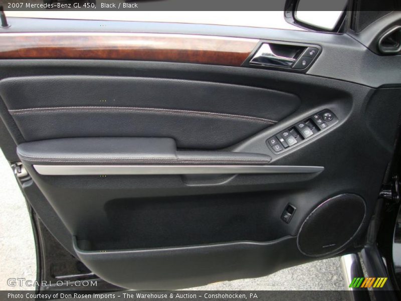 Black / Black 2007 Mercedes-Benz GL 450