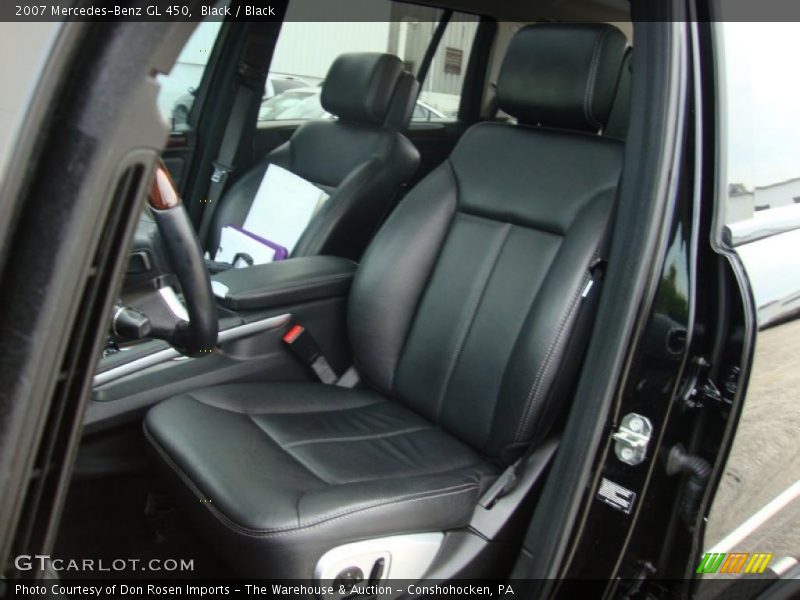 Black / Black 2007 Mercedes-Benz GL 450