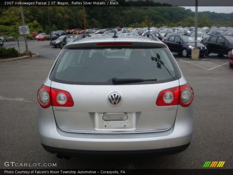 Reflex Silver Metallic / Black 2007 Volkswagen Passat 2.0T Wagon