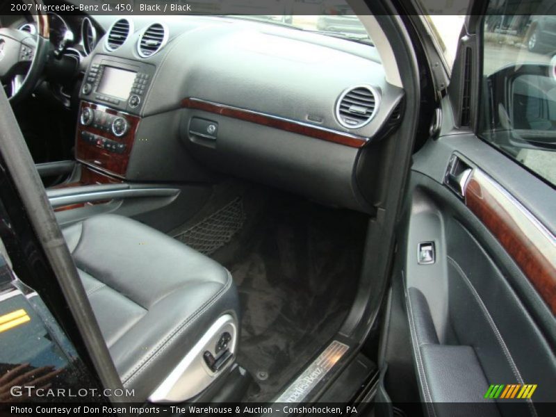 Black / Black 2007 Mercedes-Benz GL 450