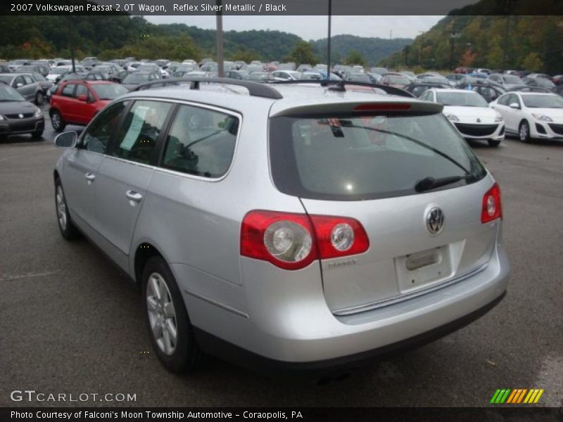 Reflex Silver Metallic / Black 2007 Volkswagen Passat 2.0T Wagon