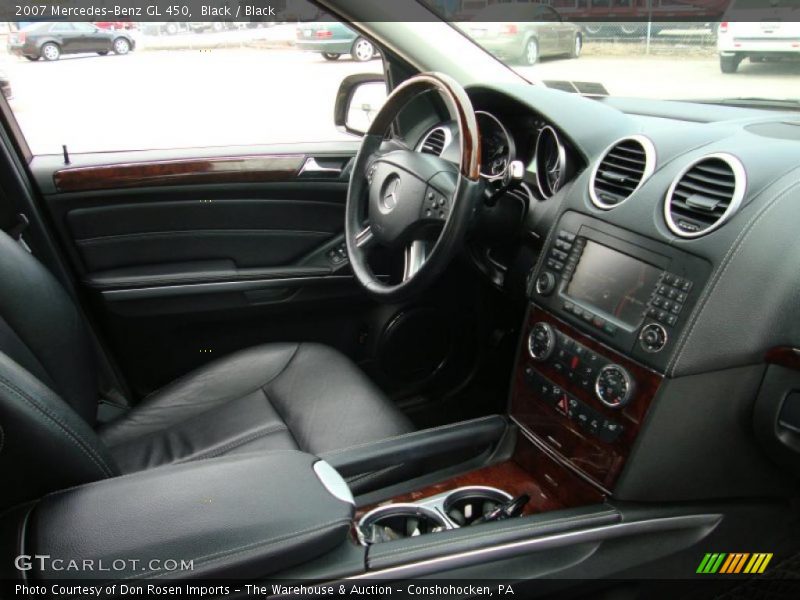 Black / Black 2007 Mercedes-Benz GL 450