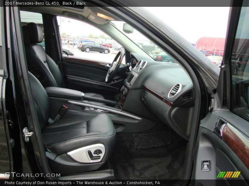 Black / Black 2007 Mercedes-Benz GL 450