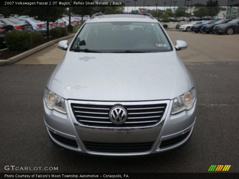 Reflex Silver Metallic / Black 2007 Volkswagen Passat 2.0T Wagon