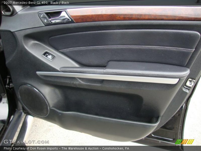 Black / Black 2007 Mercedes-Benz GL 450
