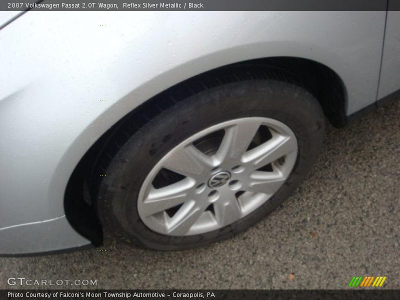 Reflex Silver Metallic / Black 2007 Volkswagen Passat 2.0T Wagon