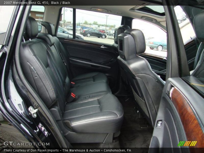 Black / Black 2007 Mercedes-Benz GL 450