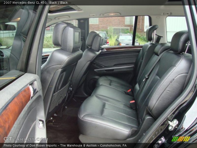 Black / Black 2007 Mercedes-Benz GL 450
