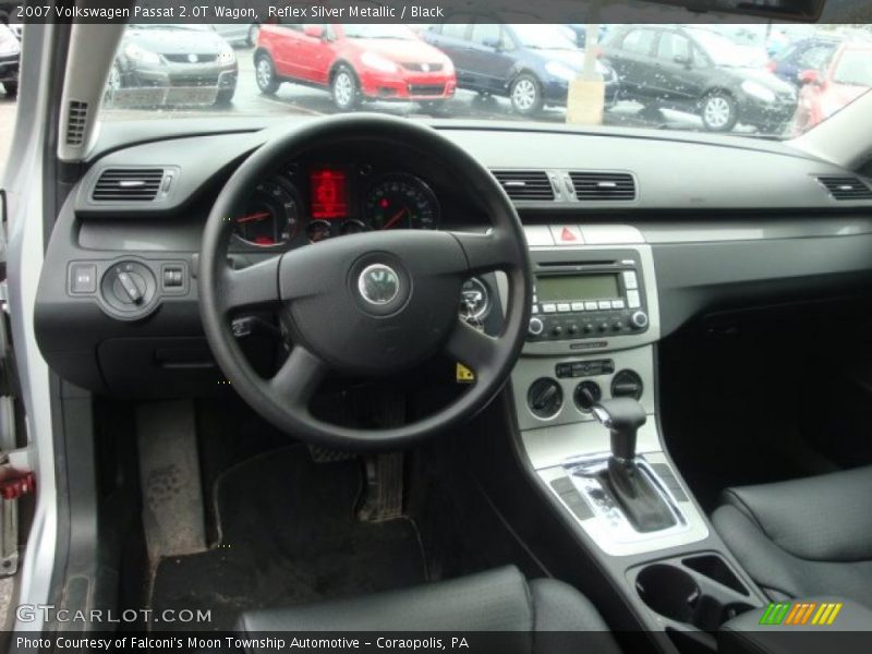 Reflex Silver Metallic / Black 2007 Volkswagen Passat 2.0T Wagon