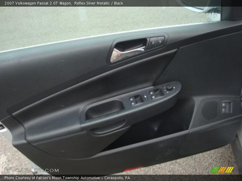 Reflex Silver Metallic / Black 2007 Volkswagen Passat 2.0T Wagon