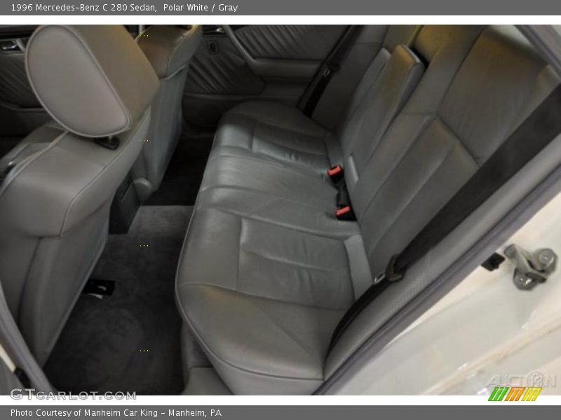 Polar White / Gray 1996 Mercedes-Benz C 280 Sedan