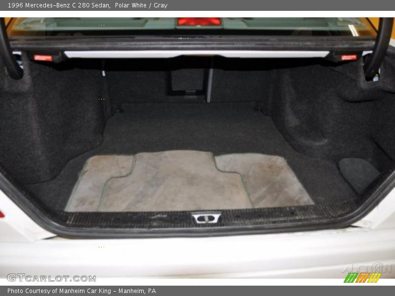 Polar White / Gray 1996 Mercedes-Benz C 280 Sedan