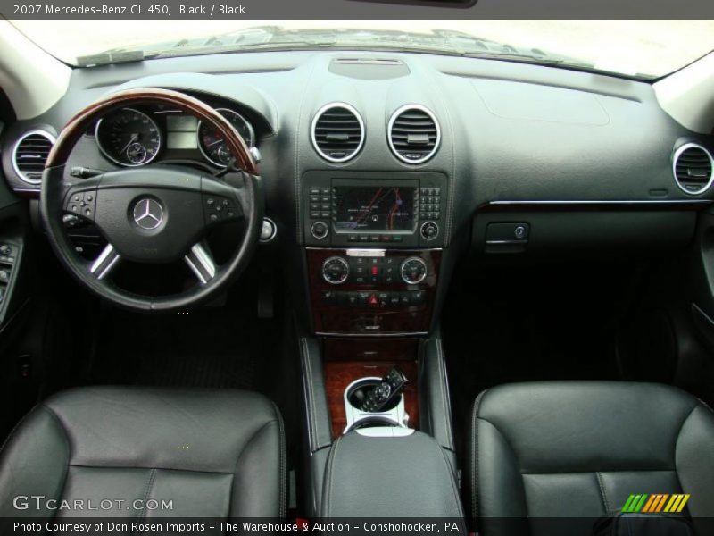 Black / Black 2007 Mercedes-Benz GL 450