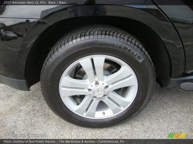 Black / Black 2007 Mercedes-Benz GL 450