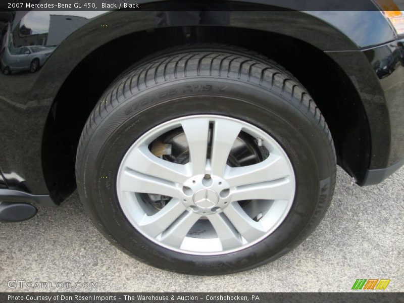 Black / Black 2007 Mercedes-Benz GL 450