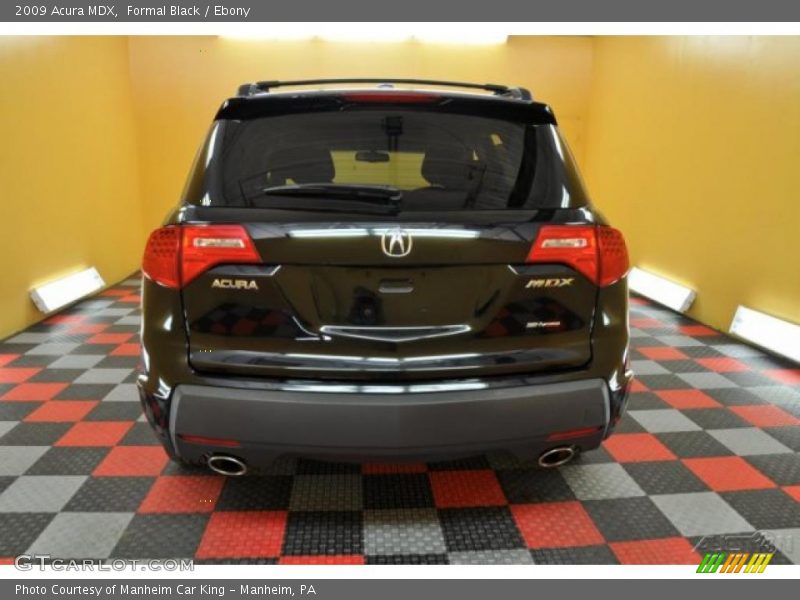 Formal Black / Ebony 2009 Acura MDX