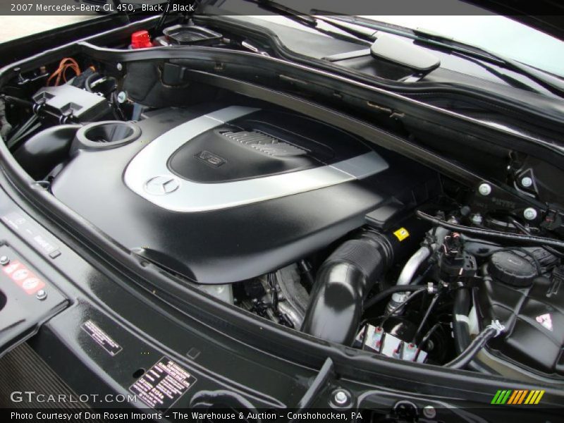 Black / Black 2007 Mercedes-Benz GL 450