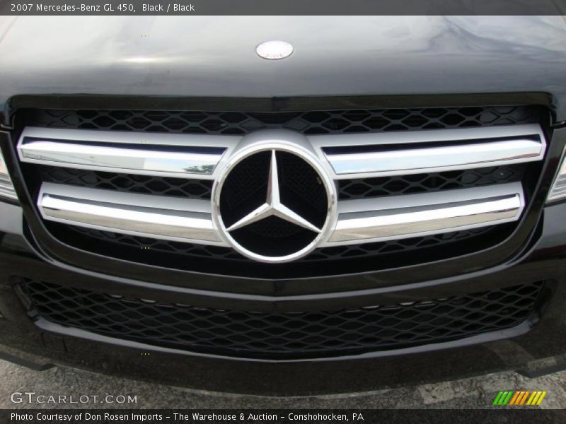 Black / Black 2007 Mercedes-Benz GL 450