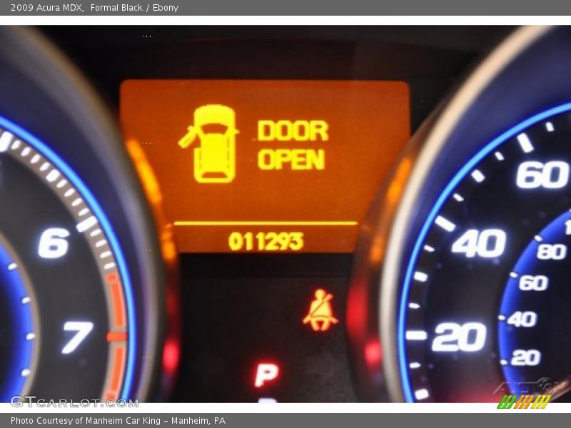 Formal Black / Ebony 2009 Acura MDX