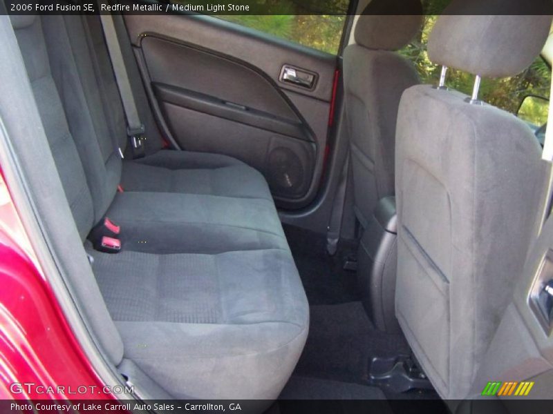 Redfire Metallic / Medium Light Stone 2006 Ford Fusion SE