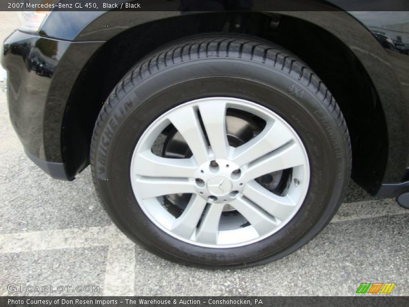 Black / Black 2007 Mercedes-Benz GL 450