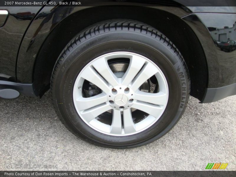 Black / Black 2007 Mercedes-Benz GL 450