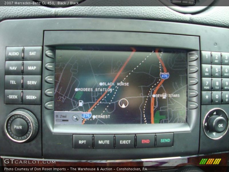 Black / Black 2007 Mercedes-Benz GL 450