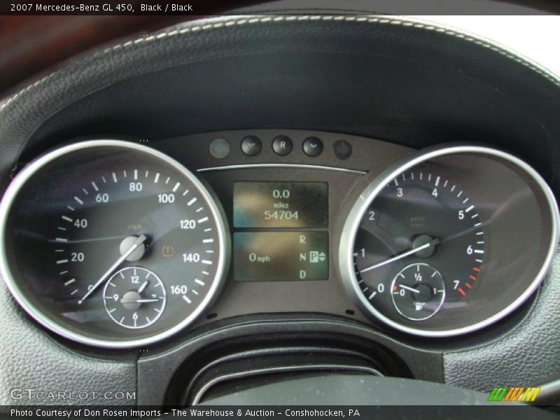 Black / Black 2007 Mercedes-Benz GL 450