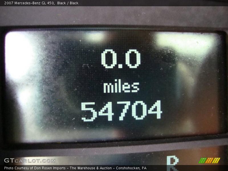 Black / Black 2007 Mercedes-Benz GL 450
