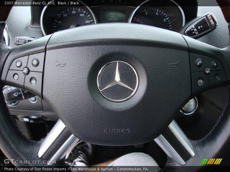 Black / Black 2007 Mercedes-Benz GL 450