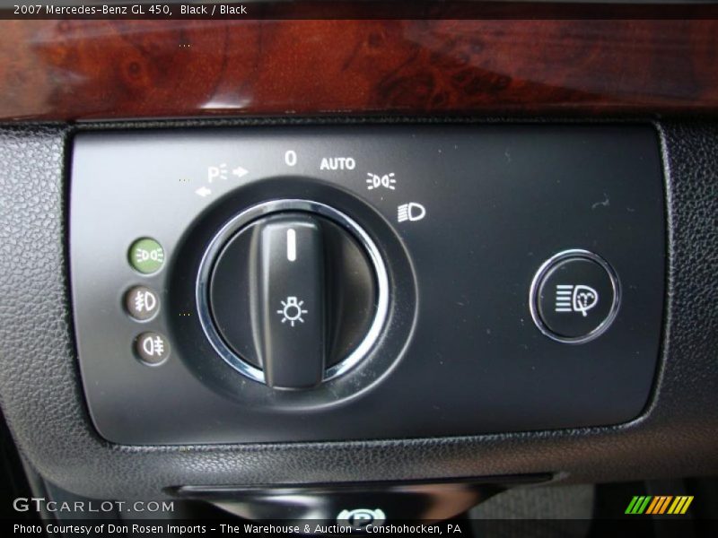 Black / Black 2007 Mercedes-Benz GL 450