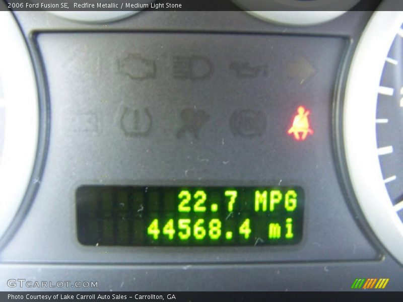 Redfire Metallic / Medium Light Stone 2006 Ford Fusion SE