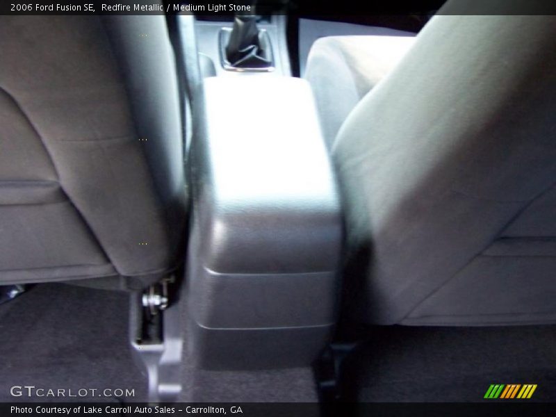 Redfire Metallic / Medium Light Stone 2006 Ford Fusion SE