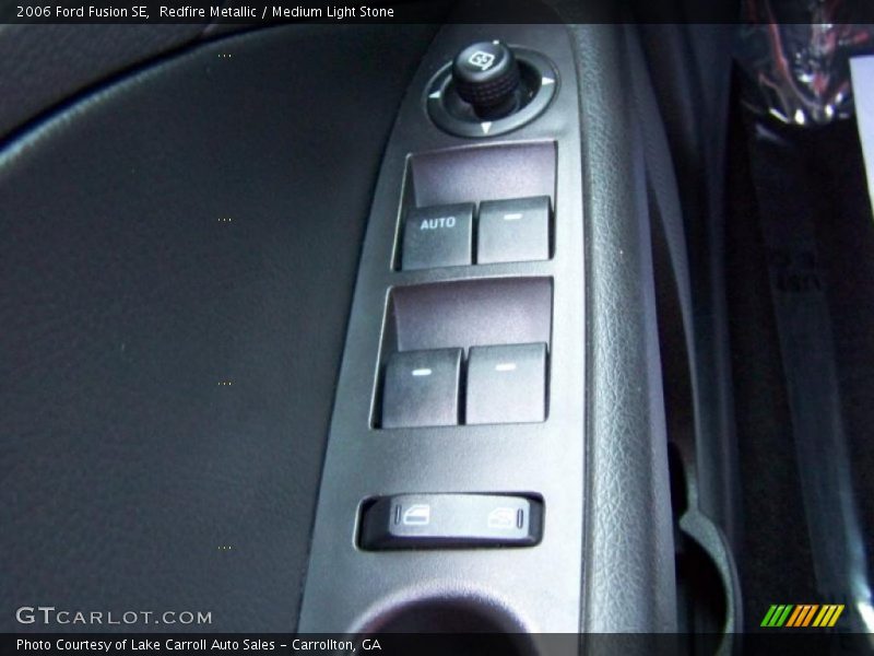 Redfire Metallic / Medium Light Stone 2006 Ford Fusion SE
