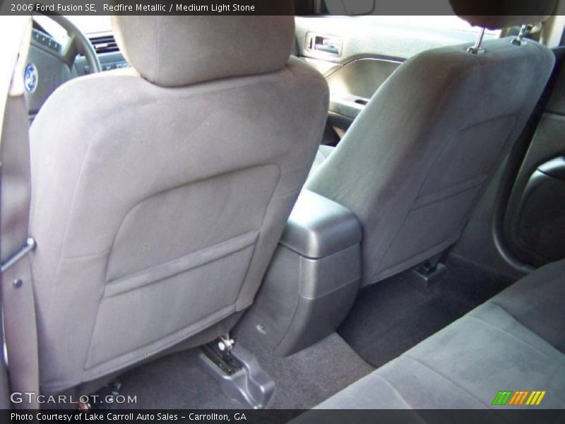 Redfire Metallic / Medium Light Stone 2006 Ford Fusion SE