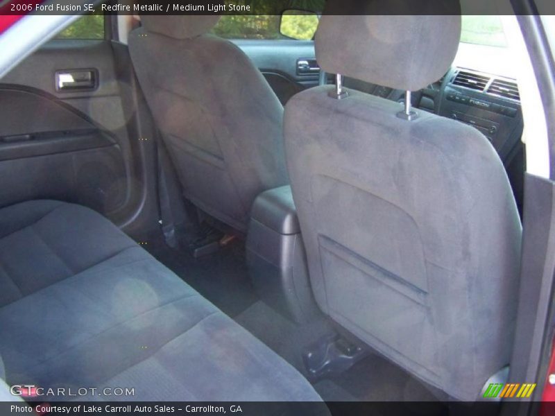 Redfire Metallic / Medium Light Stone 2006 Ford Fusion SE