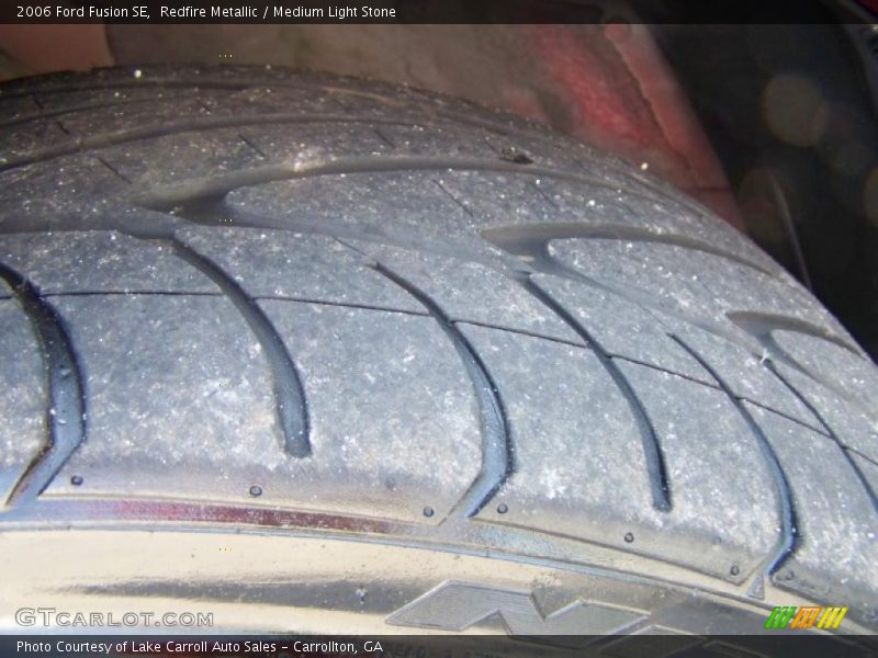 Redfire Metallic / Medium Light Stone 2006 Ford Fusion SE