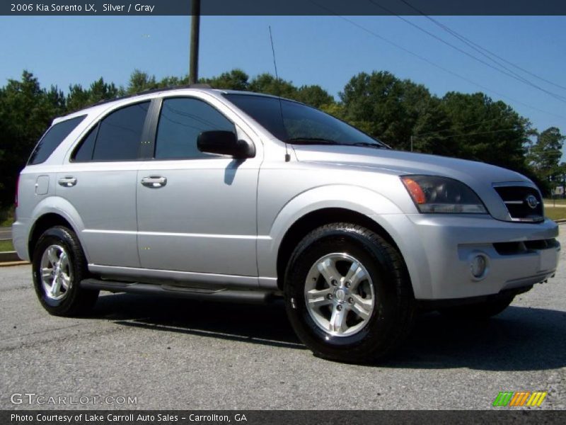 Silver / Gray 2006 Kia Sorento LX