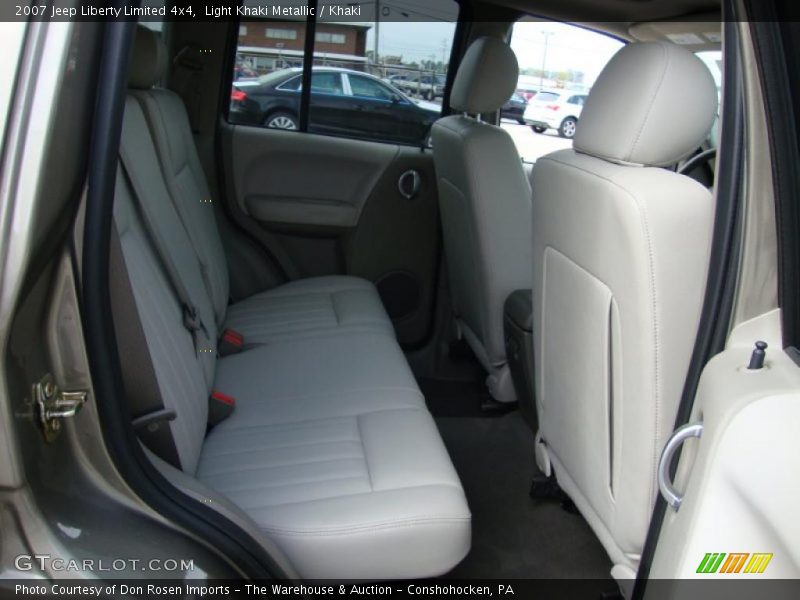 Light Khaki Metallic / Khaki 2007 Jeep Liberty Limited 4x4