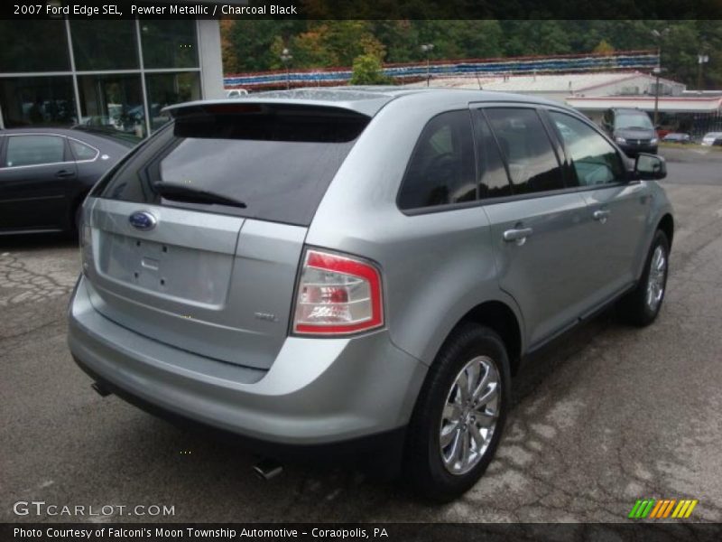 Pewter Metallic / Charcoal Black 2007 Ford Edge SEL