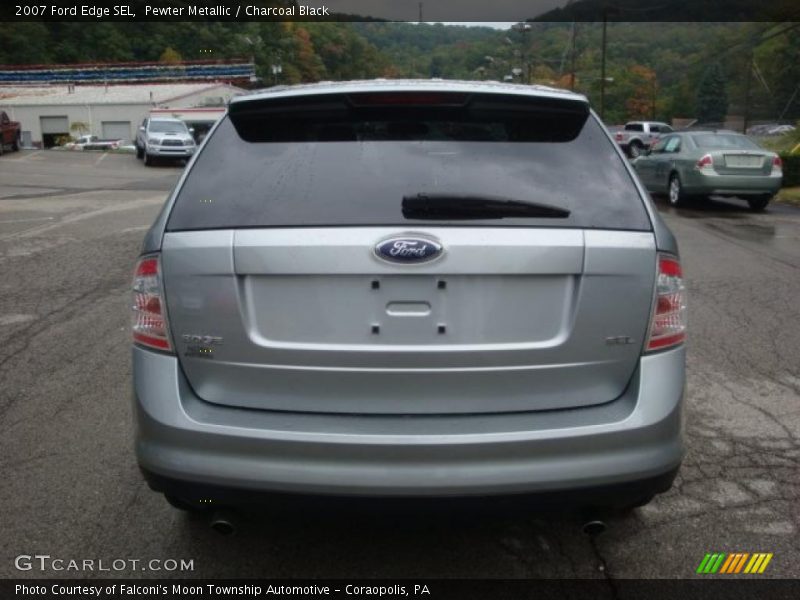 Pewter Metallic / Charcoal Black 2007 Ford Edge SEL