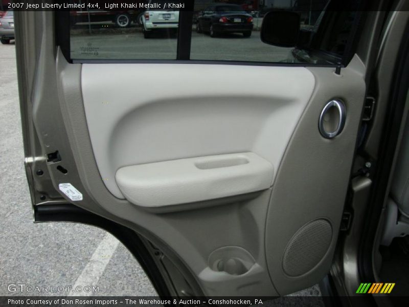 Light Khaki Metallic / Khaki 2007 Jeep Liberty Limited 4x4
