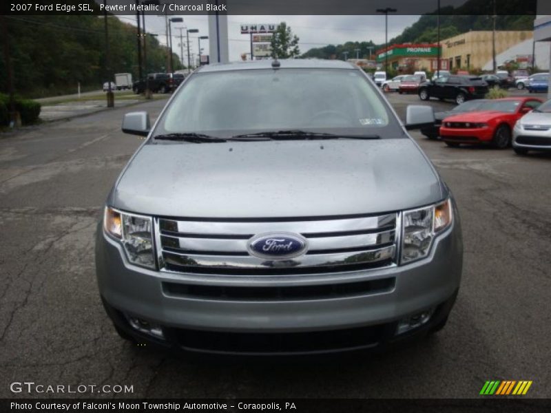Pewter Metallic / Charcoal Black 2007 Ford Edge SEL