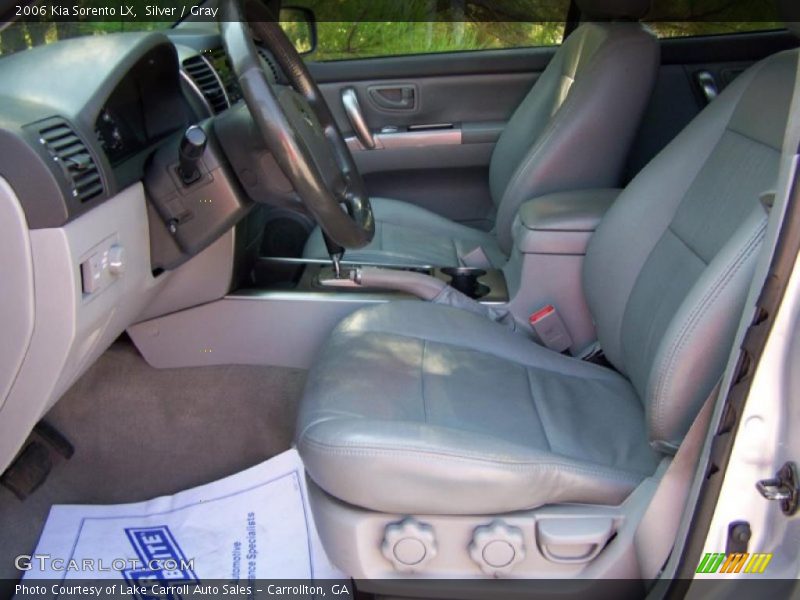 Silver / Gray 2006 Kia Sorento LX