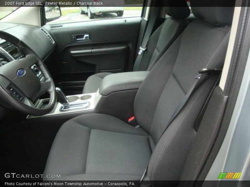 Pewter Metallic / Charcoal Black 2007 Ford Edge SEL