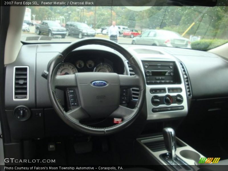 Pewter Metallic / Charcoal Black 2007 Ford Edge SEL