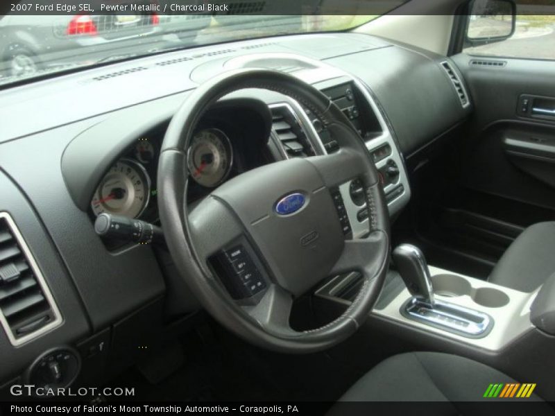 Pewter Metallic / Charcoal Black 2007 Ford Edge SEL