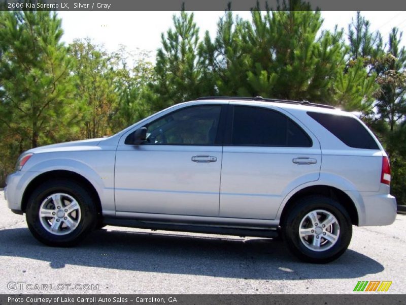 Silver / Gray 2006 Kia Sorento LX