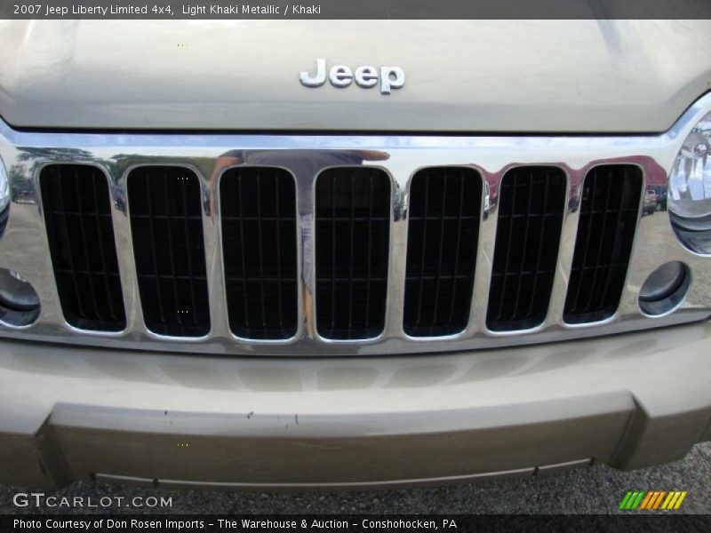 Light Khaki Metallic / Khaki 2007 Jeep Liberty Limited 4x4